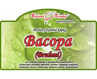 BRAHMI kapky (tinktura) 50ml | Bylinné kapky