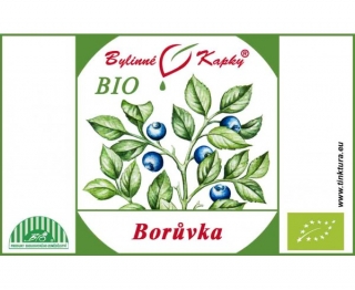 BORŮVKA BIO kapky (tinktura) 50ml | Bylinné kapky