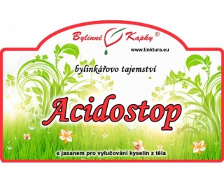 ACIDOSTOP kapky (tinktura) 50ml | Bylinné kapky